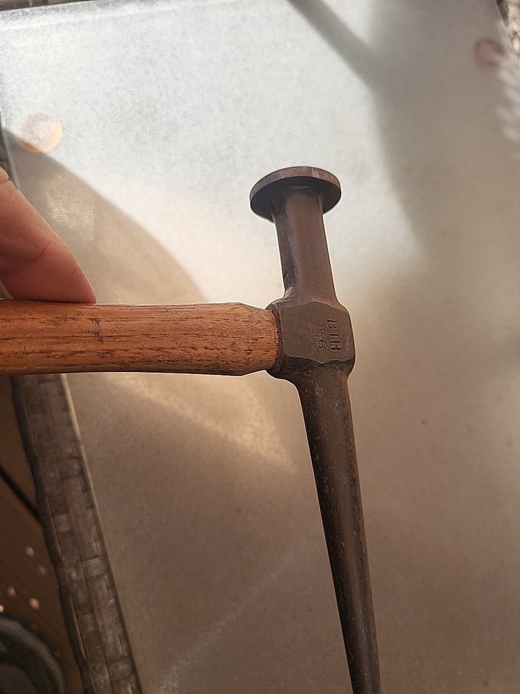 Vintage MAC BTH 156 Auto Body Hammer Finishing Pick Solid Nice