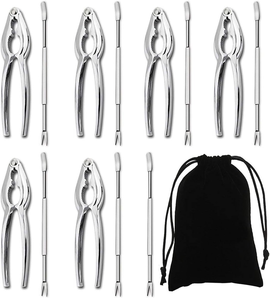 Complete Seafood Tools Set - Nut Crackers Included