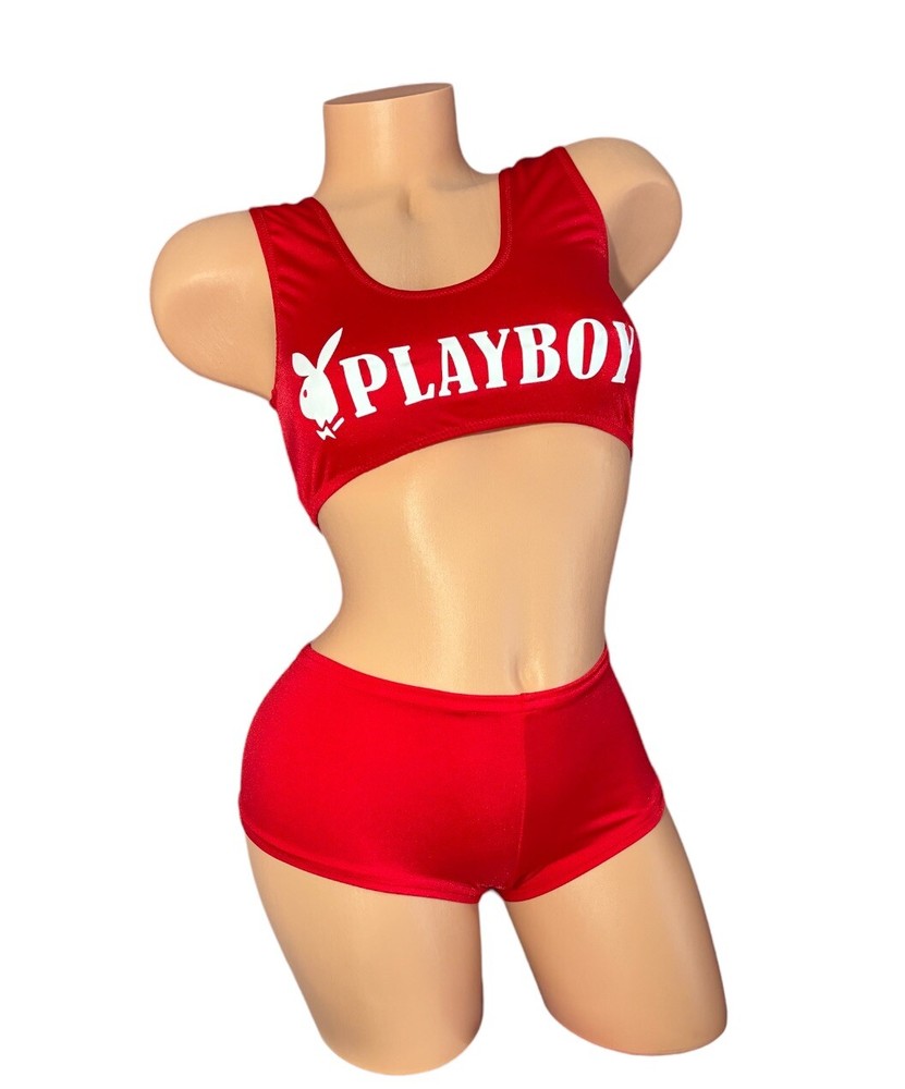 EXOTIC DANCEWEAR   2 PC Red