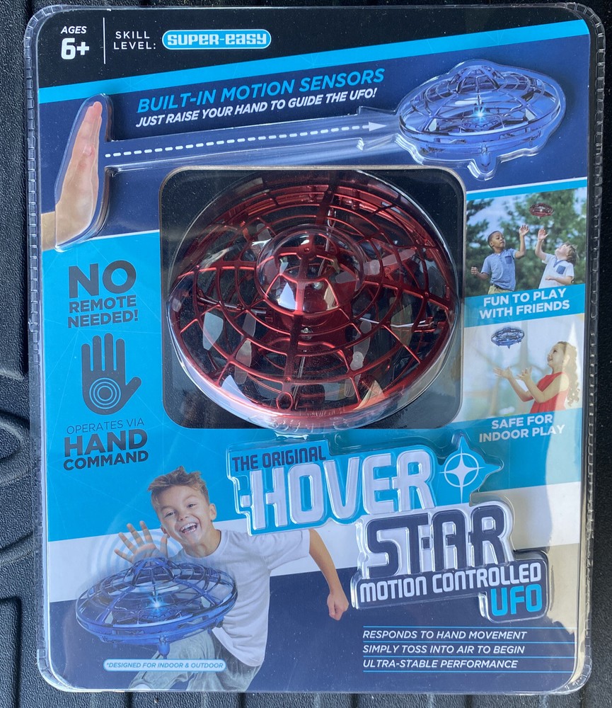 The Original Hover Star Motion Controlled UFO New Sealed Package