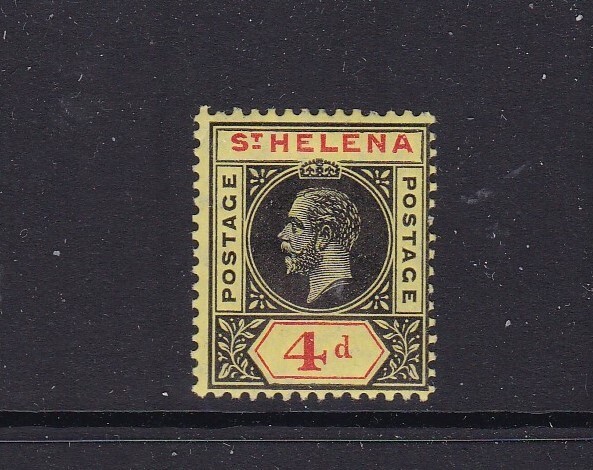 St. Helena - SG 85 - u/m - 1913 - 4d - K.G.V