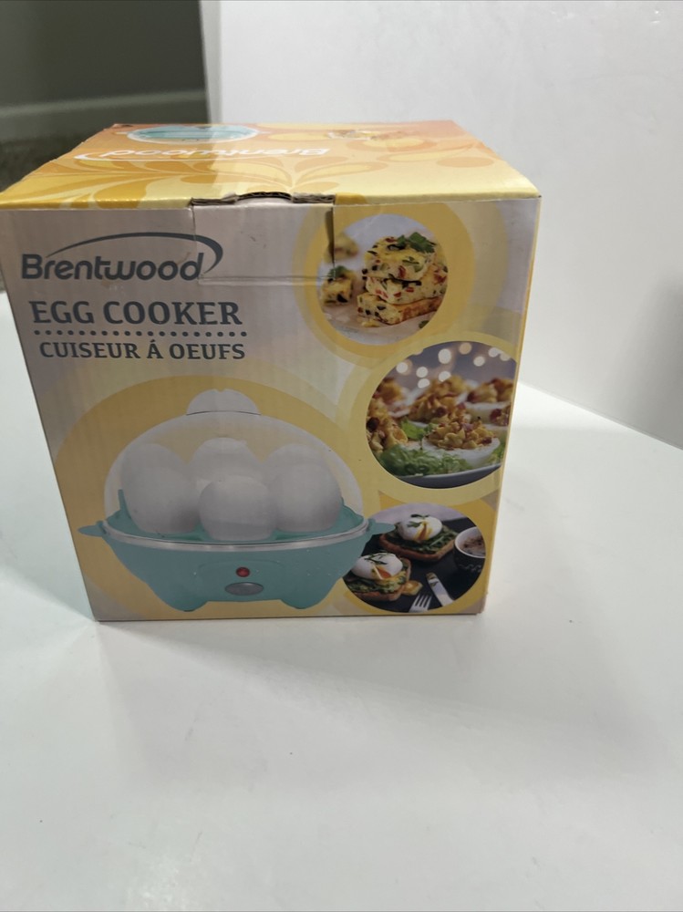 Brentwood Egg Cooker, TS-1045BL Open Box