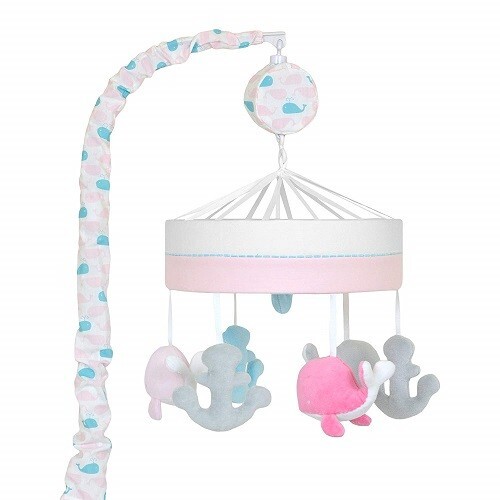 Just Born Sail Into Your Dreams 4-Pc Crib Bedding Set Includes Mobile *New*