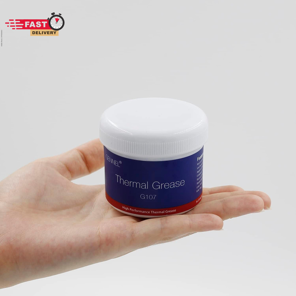 G107 100Grams Silver Thermal Paste, Premium Performance Thermal Conductive Compo