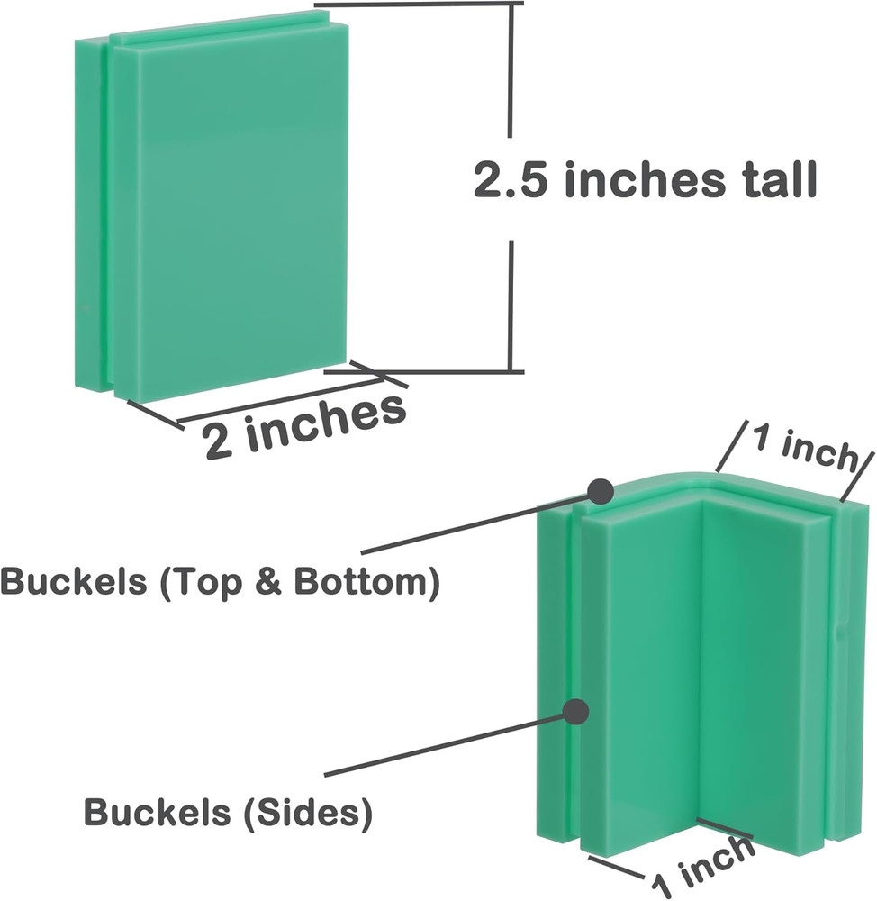 Adjustable Mold Housing Kit for Silicone Mold Making - 2 Sets Easy Demolding Box