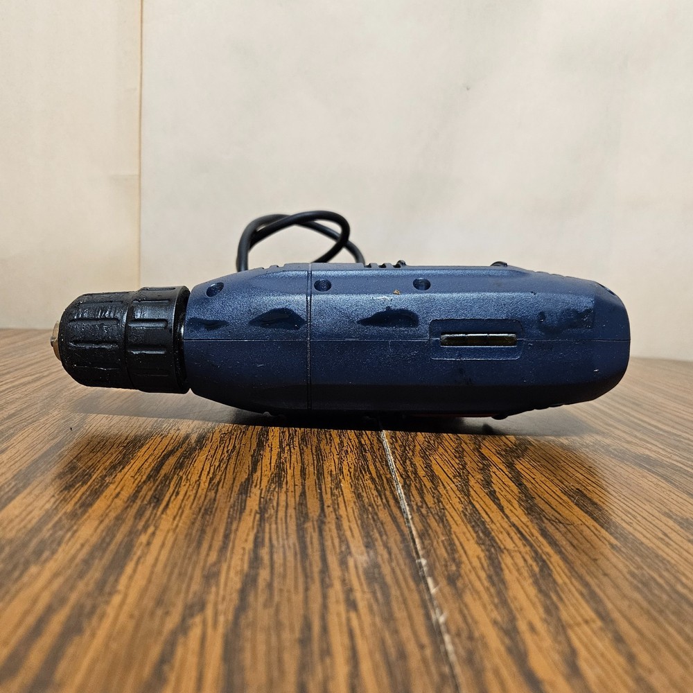 Blue Ryobi D40 3/8 VSR Corded Drill with Case