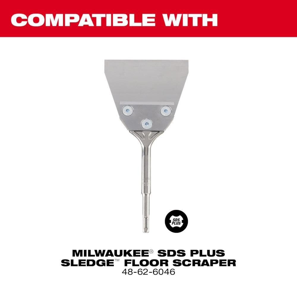 Milwaukee Sds Plus Sledge Floor Scraper Replacement Kit