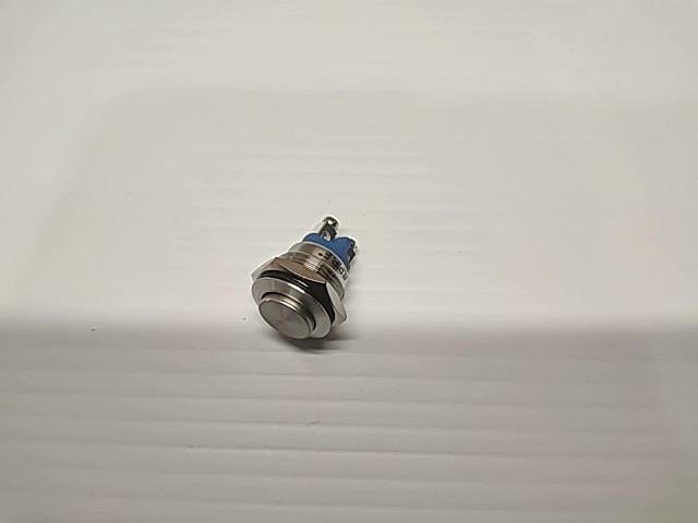 Stainless Steel Push Button Switch - ---- AMAZON NOS