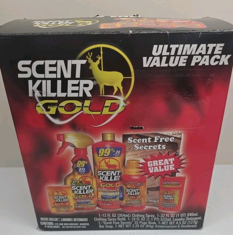 Wildlife Research Scent Killer Gold Ultimate Value Pack** Missing Deodorant **