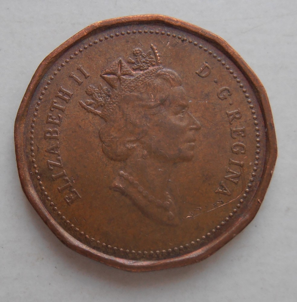 1990 CANADA 1 CENT