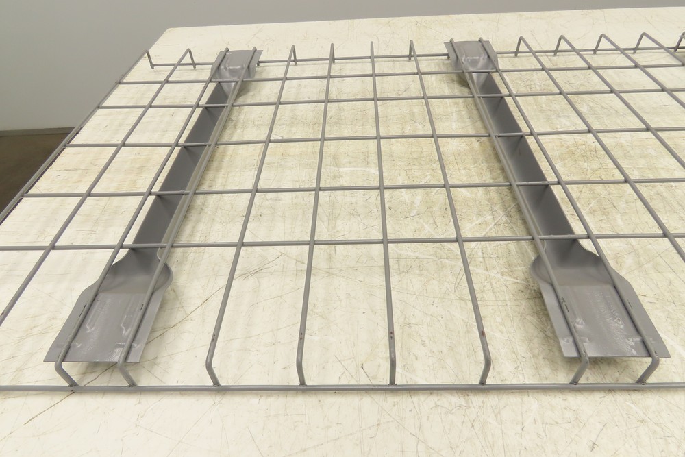 New Pallet Rack Wire Deck 24x46" Waterfall 3 Flared Channel Racking 2500lb Mesh