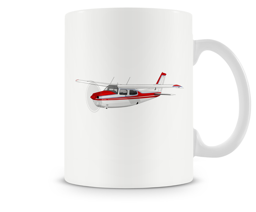 Cessna 210 Ceramic Coffee Mug - 15oz.