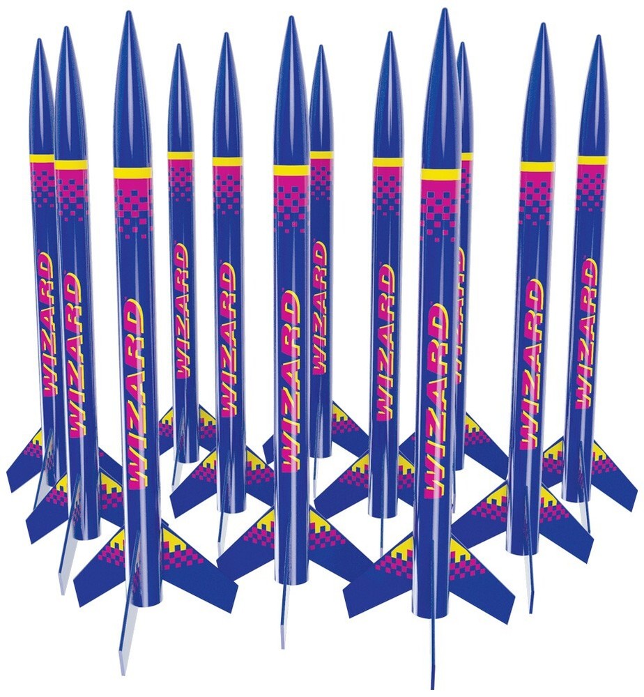 Estes Wizard Rocket Bulk Pack (Pack of 12)