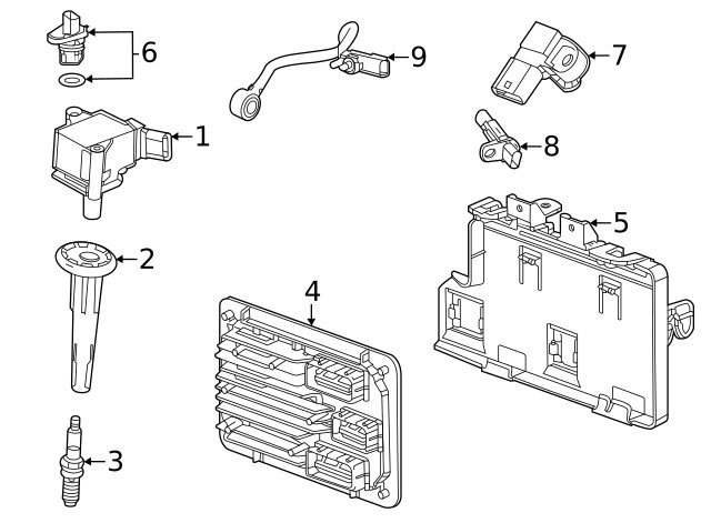 Genuine GM Engine Control Module Bracket 84296969