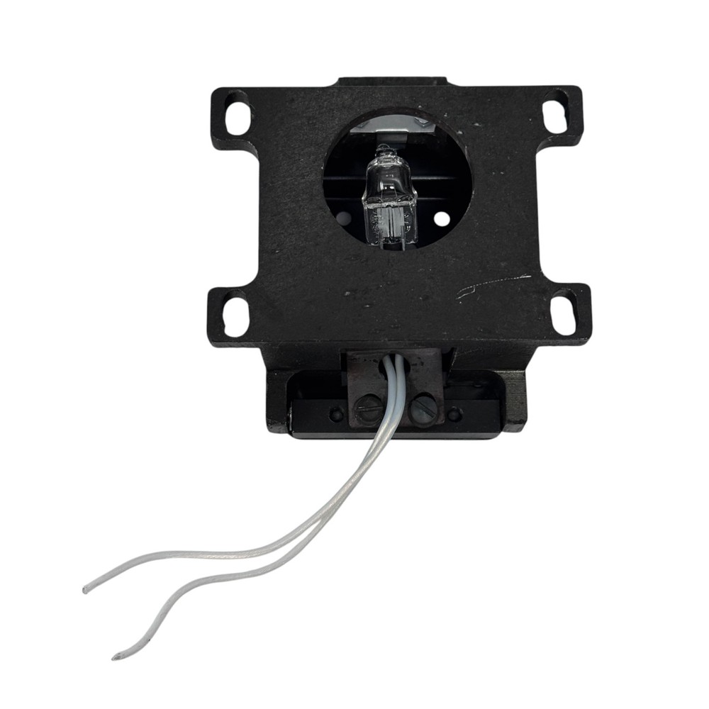 Microscope Lamp Housing Assembly w/ Halogen Bulb – Replacement Illuminator Light