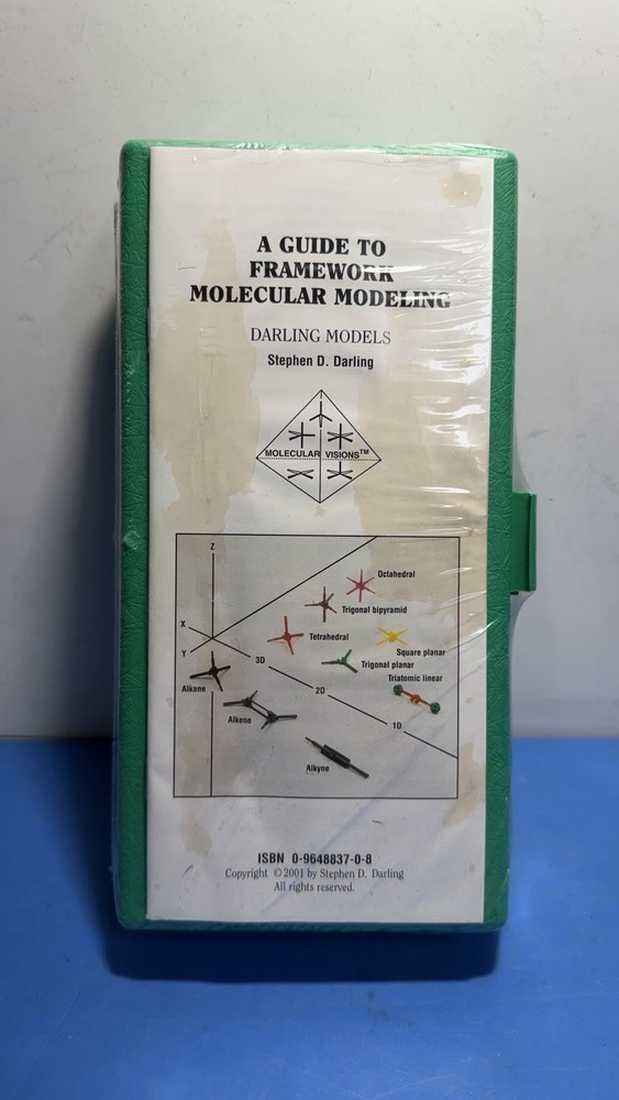 🧪 Molecular Visions Flexible Molecular Model Kit – Darling Models – NEW SEALED