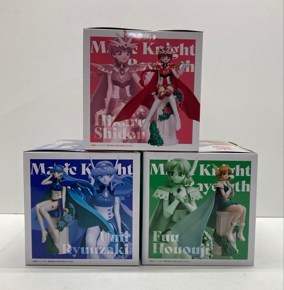 Magic Knight Rayearth HereDitail Figure Complete set