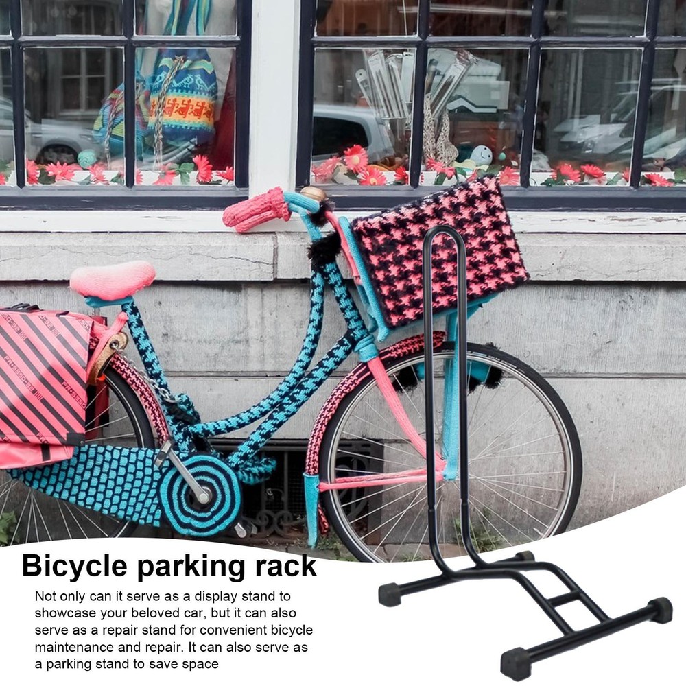 Bicycle storage Holder,L Parking Stand Mountain Bicycle Display Rack Storage