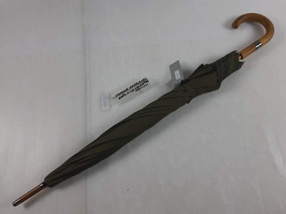 Men's Long Umbrella - Automatic - Brown - 8 Studs - 2022-3 - Rainbow