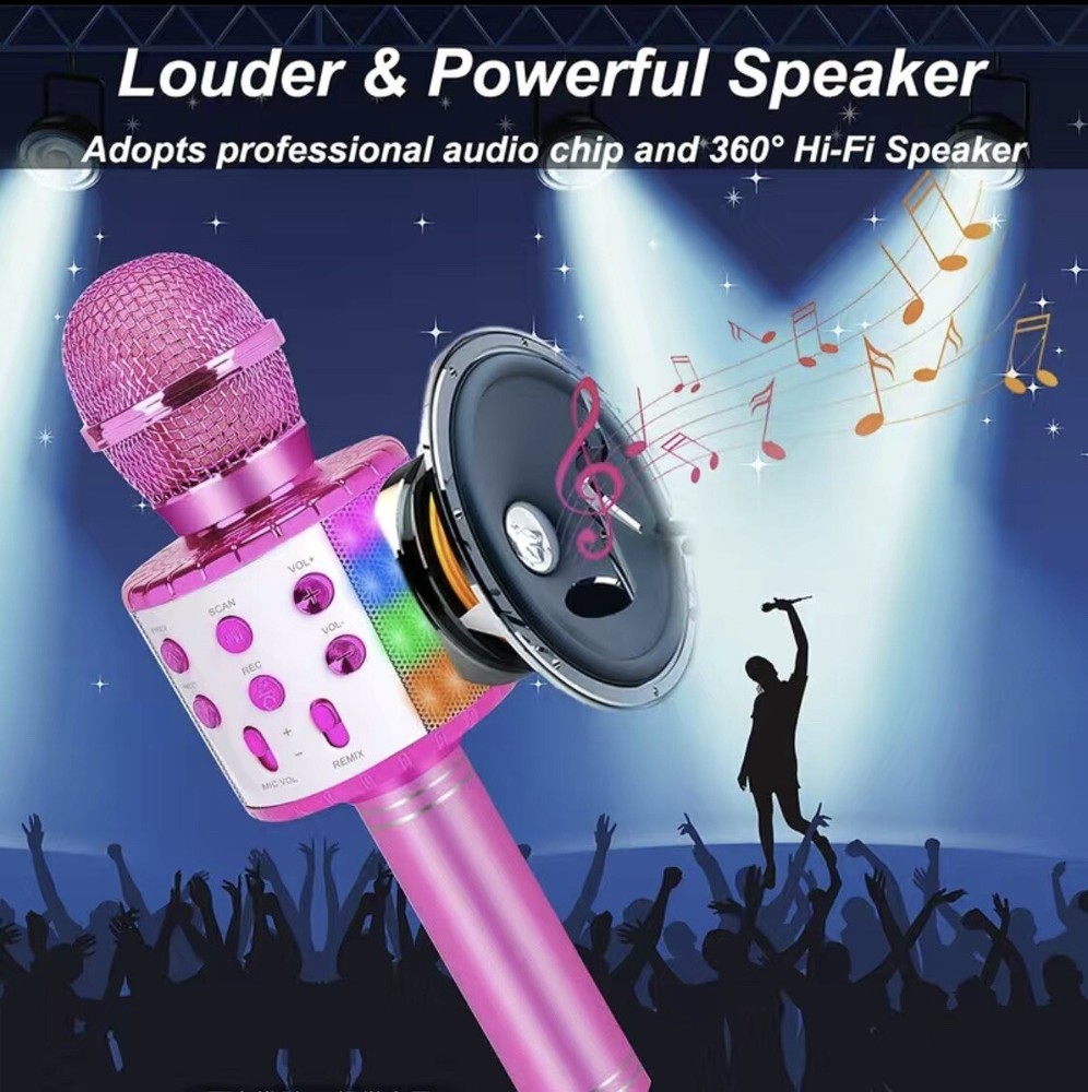 Karaoke microphone for kids