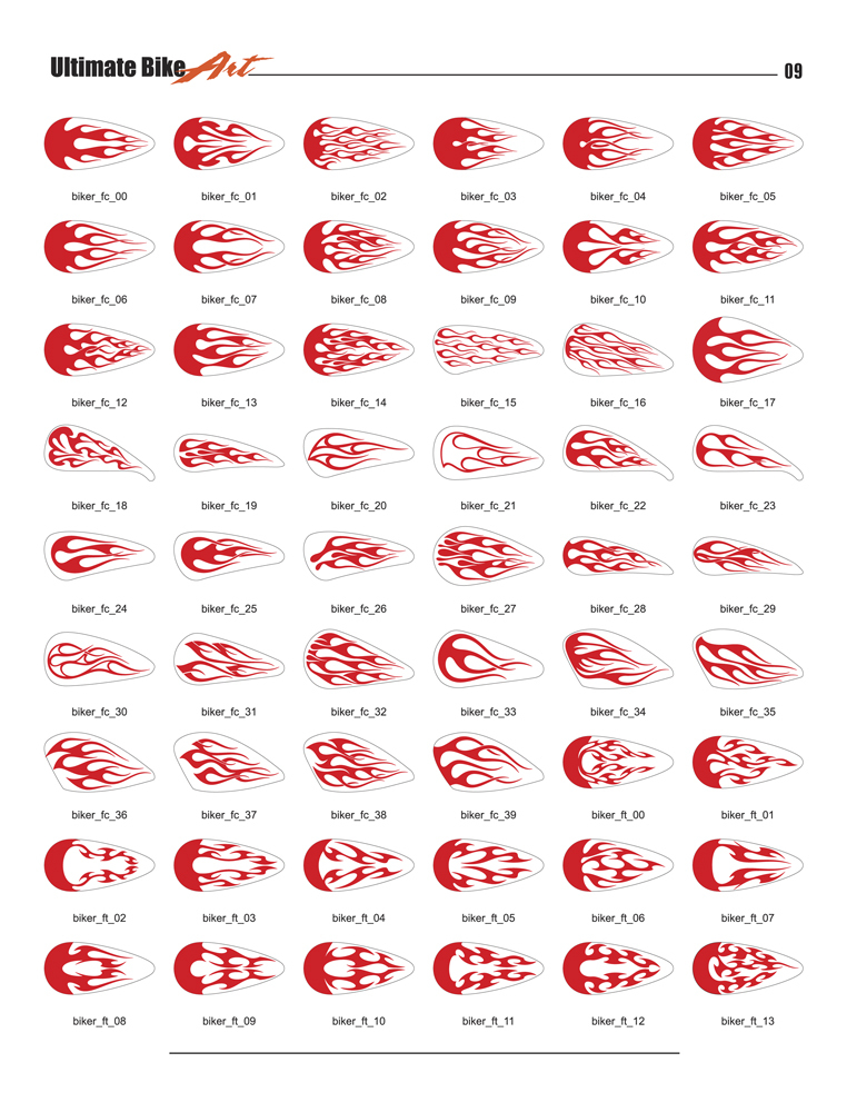 MOTORCYCLE BIKER CLIPART-VINYL CUTTER PLOTTER-VECTOR CLIP ART CD