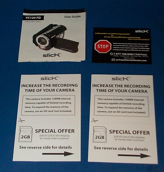 Slick VC-120FD Digital Video Camera