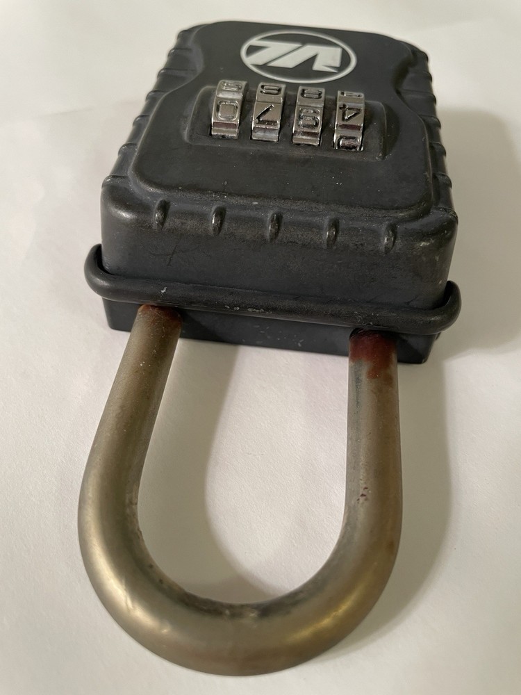 MFS Vault Lock 3200 Key Lock Box Waterproof Combination Lockbox NO CODE!