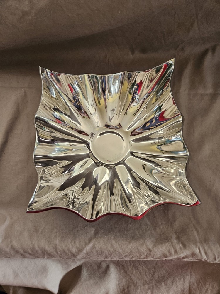Vintage Silver Bruce Fox Salad Bowl