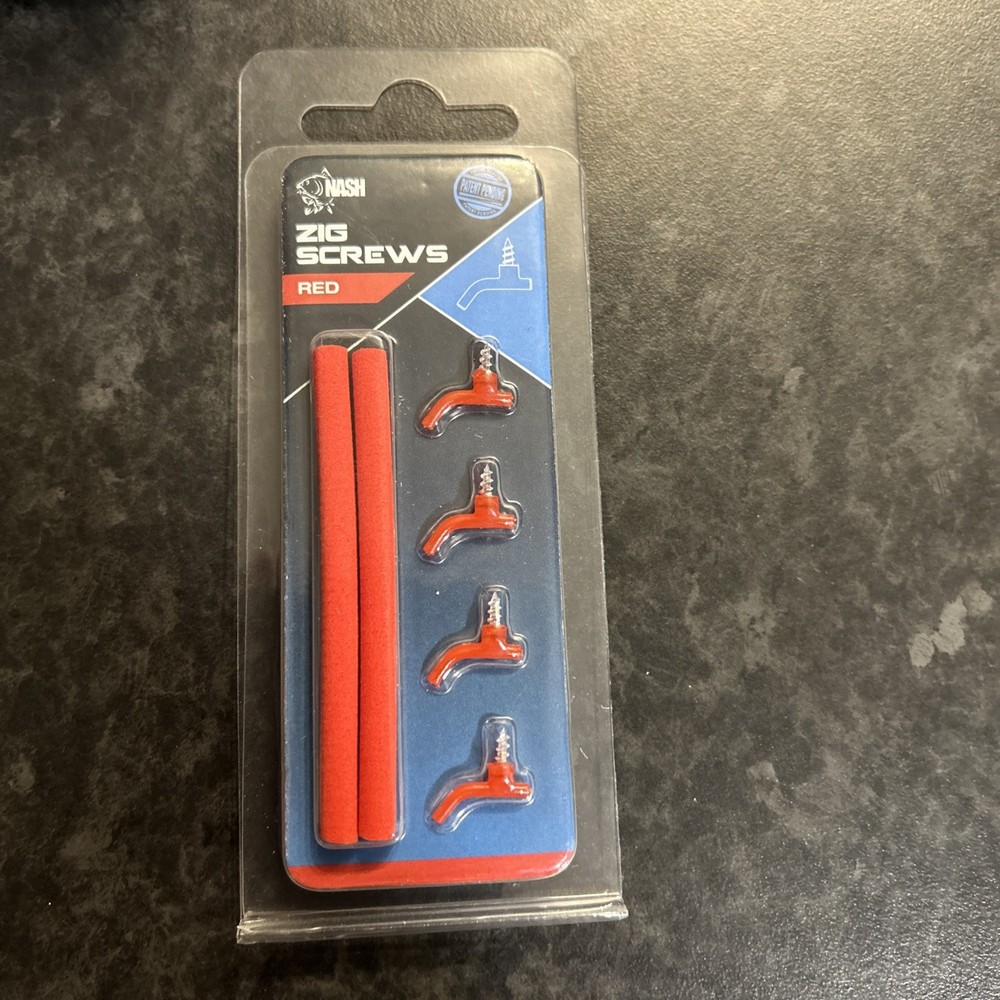 Nash Zig Screws Red