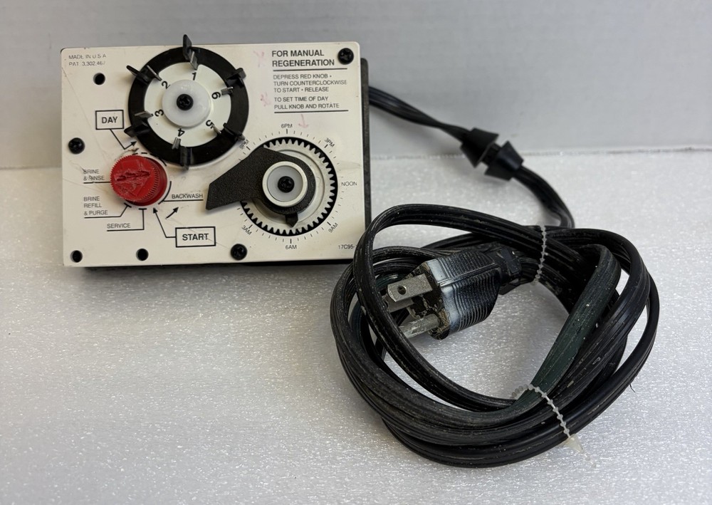 Autotrol Valve 155/255/440 Timer Assembly 110V Water Softener Timer. Tested.