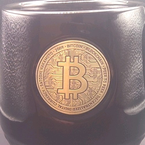 : BITCOIN : Decentralized Digital Currency Coffee Mug