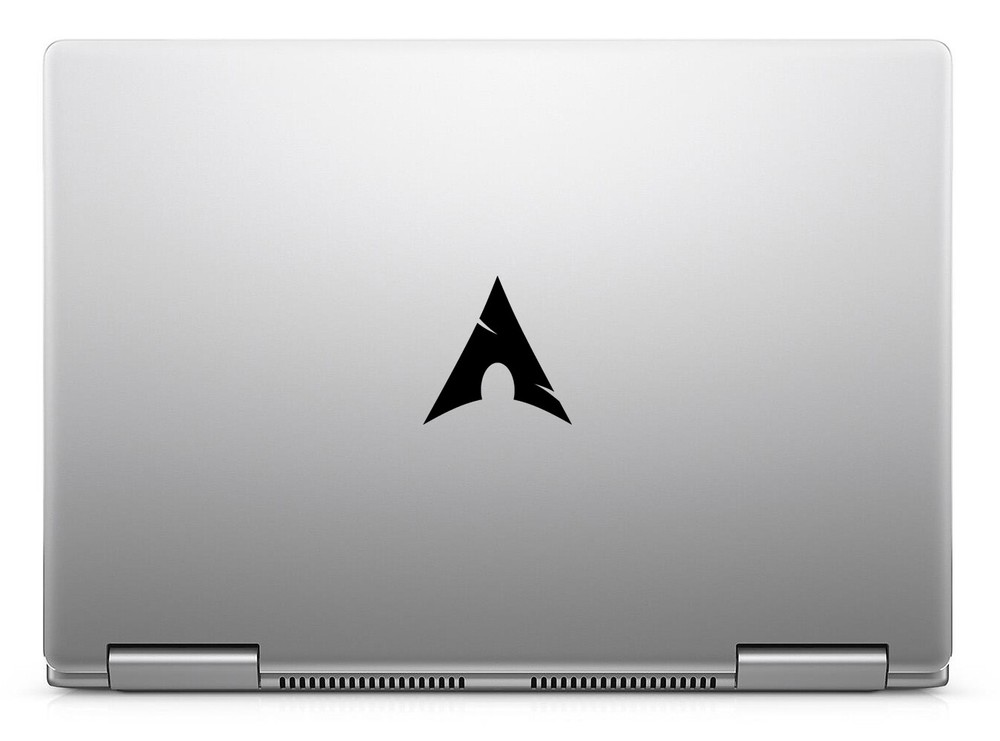 Arch Linux Laptop Decal in Multiple Colors and Sizes
