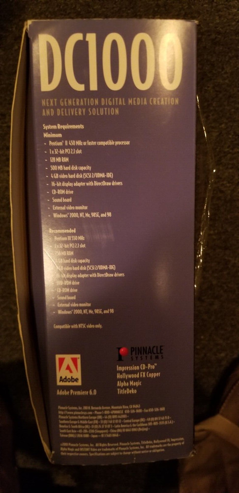 Pinnacle DC1000 Professional Video Editing System