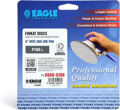 Eagle Abrasives 6” PSA Discs