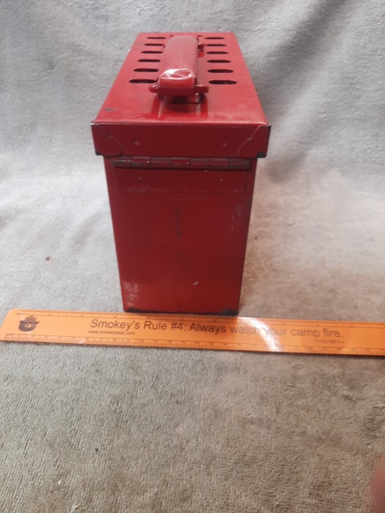 Brady Lock Group Lock Box Red