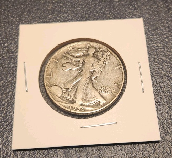 1936-D Walking Liberty Silver Half Dollar