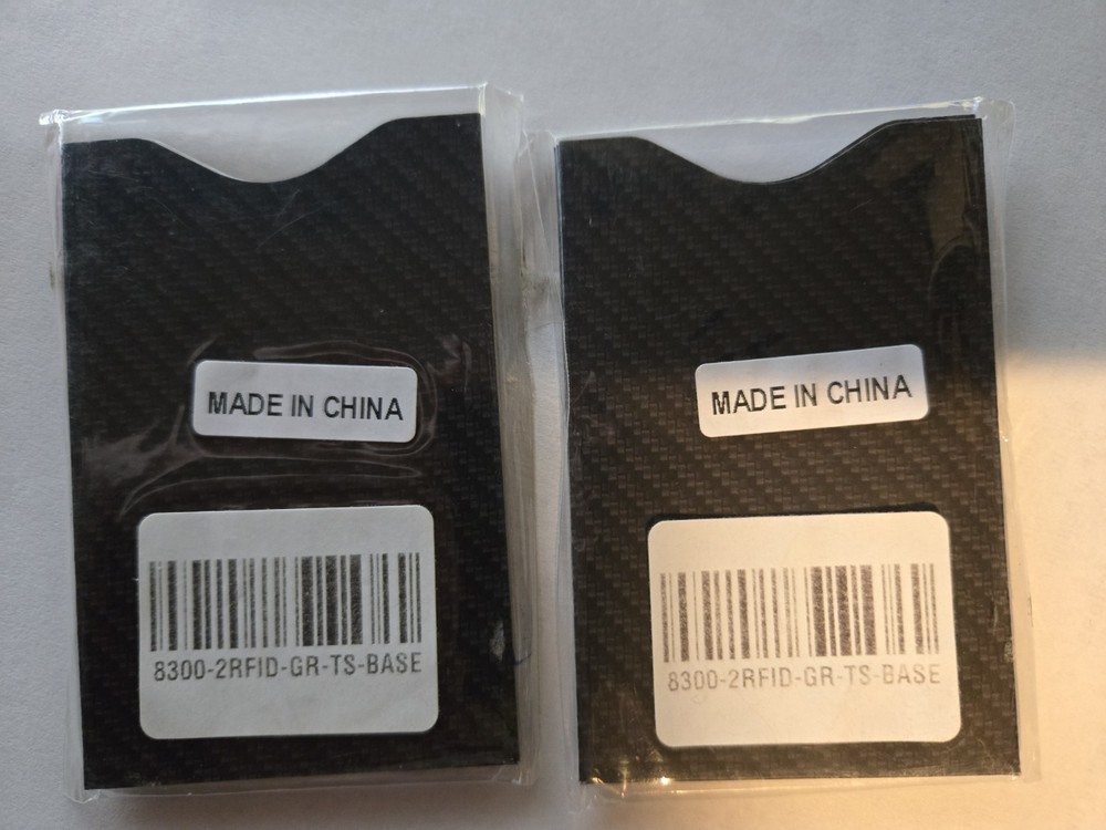 4 RFID BLOCKING SLEEVES