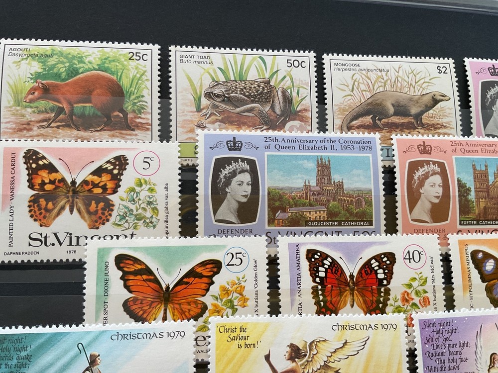 St Vincent mint never hinged stamps B3500