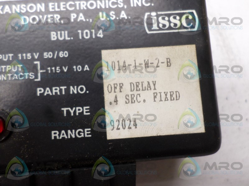 ISSC 1014-1-W-2-B TIMER UNMP