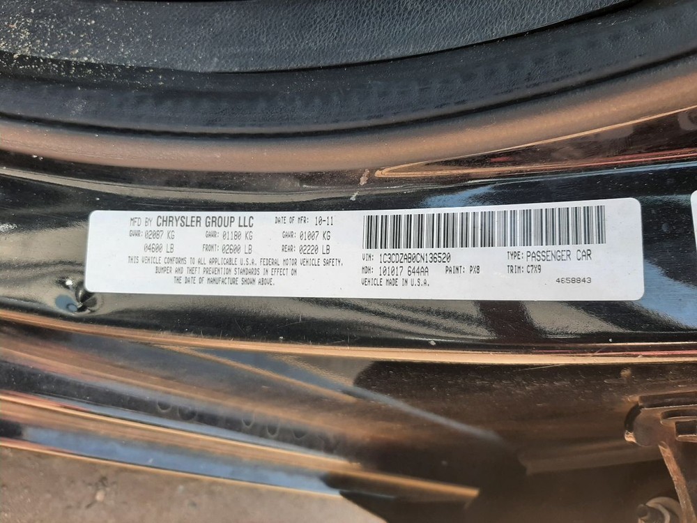 AVENGER 2012 High Mounted Stop Light 962223