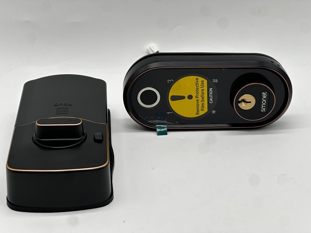 Smart Keyless Entry Door Lock - Fingerprint Electronic Deadbolt Touchscreen