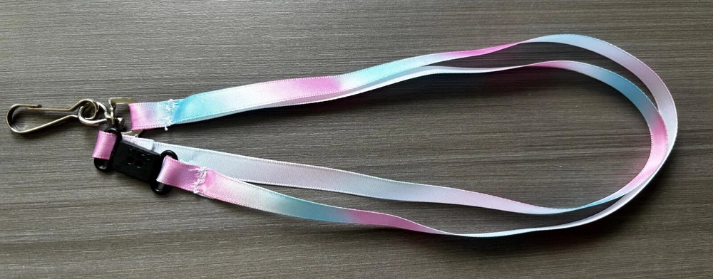 Pastel 18” Ribbon Lanyard
