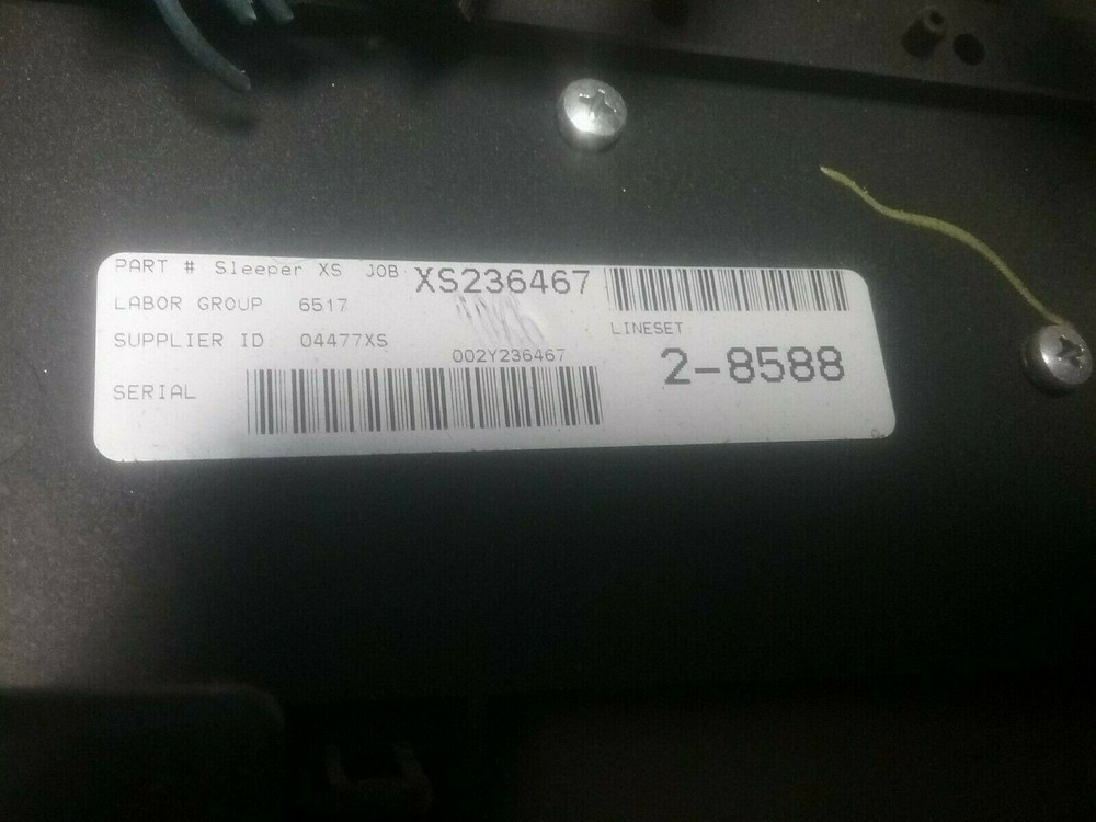 INTERNATIONAL PROSTAR SLEEPER CONTROL PANEL XS236467