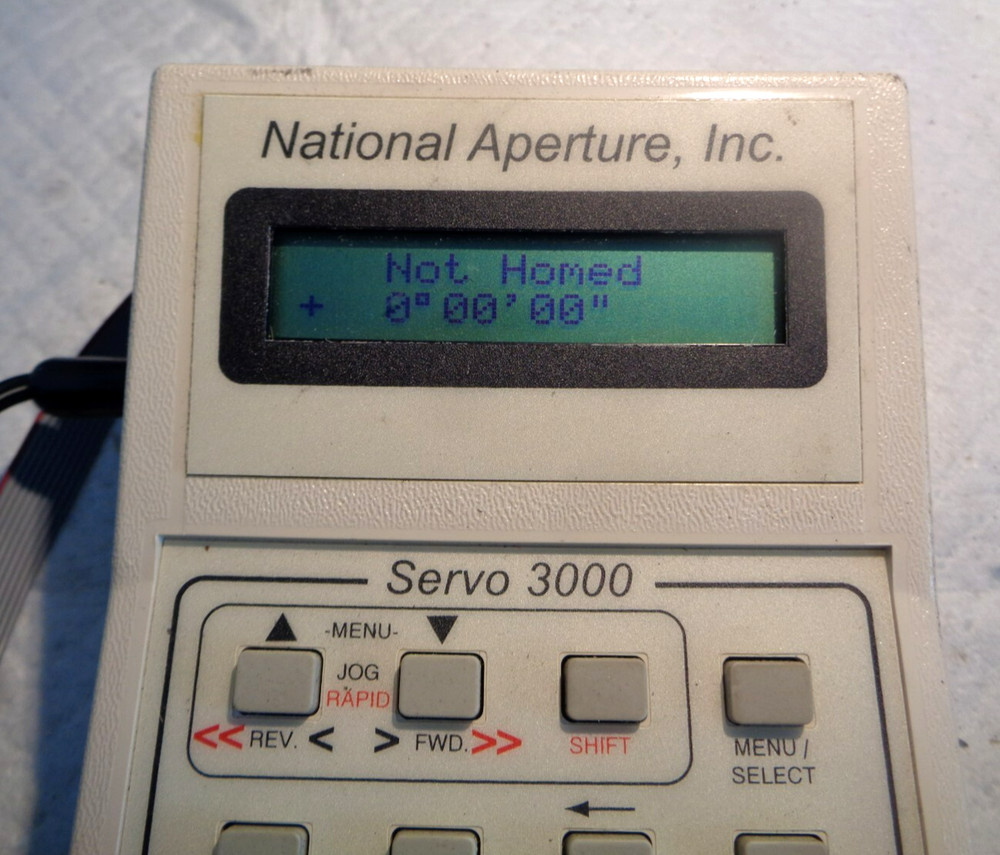 NATIONAL APERTURE SERVO 3000 MC-4B SERIES CONTROLLER Unit In Working Order