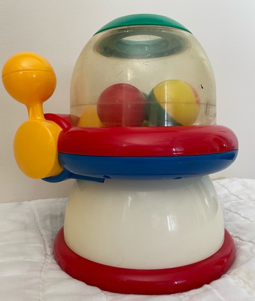 Vintage 1995 Pop N Pull Ball Dispensing Toy