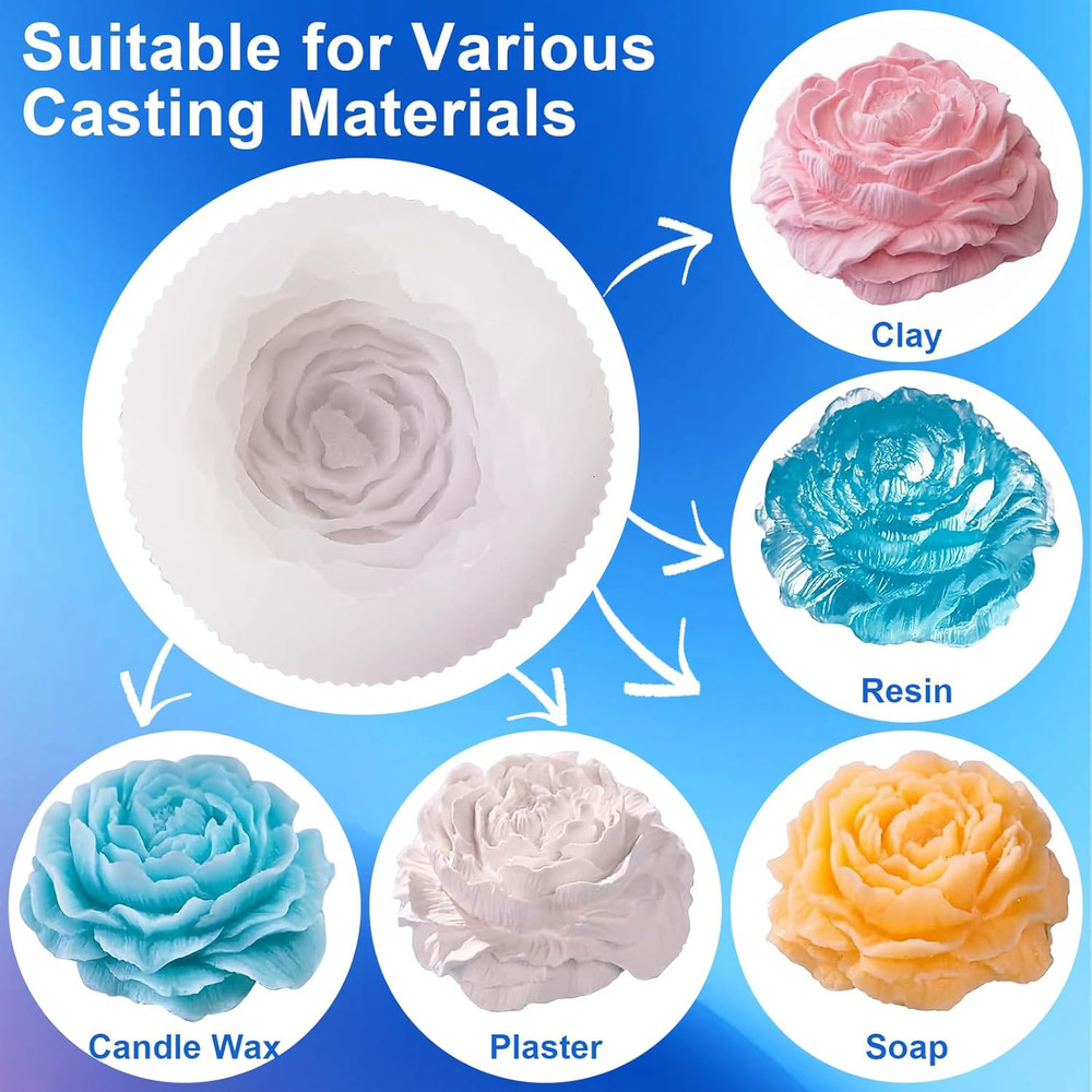 Silicone Mold Making Kit 64OZ Super Elastic Mold Maker