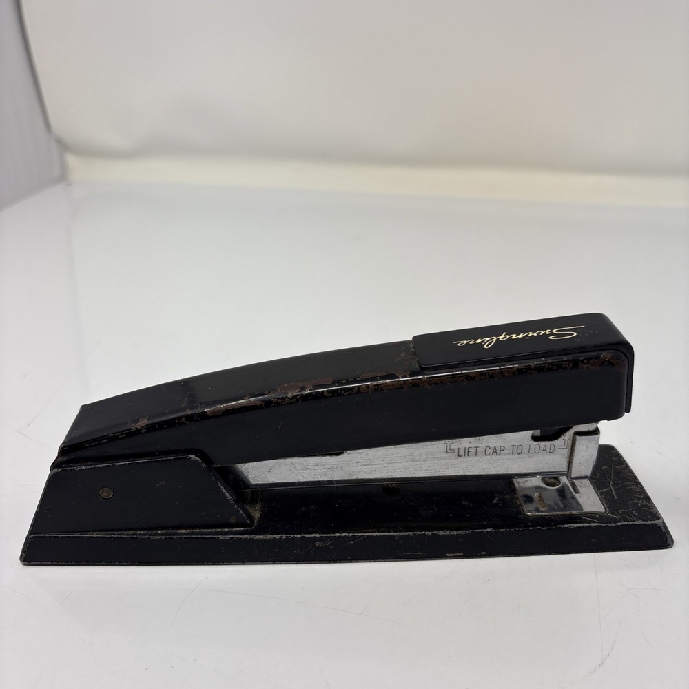 SWINGLINE 747 Stapler Model 94-41 BLACK Vintage Classic Solid Condition
