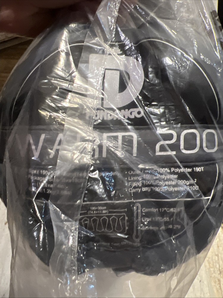 Fundango Sleeping Bag-Warm 200 NWT