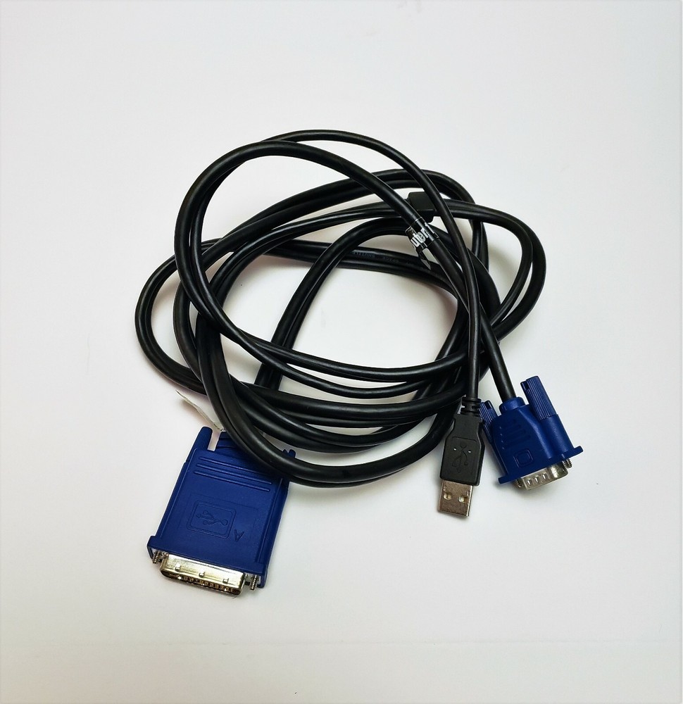 AVM E101344 3 Way External Computer DVI- USB Connector 6' 5" Space Shuttle Cable