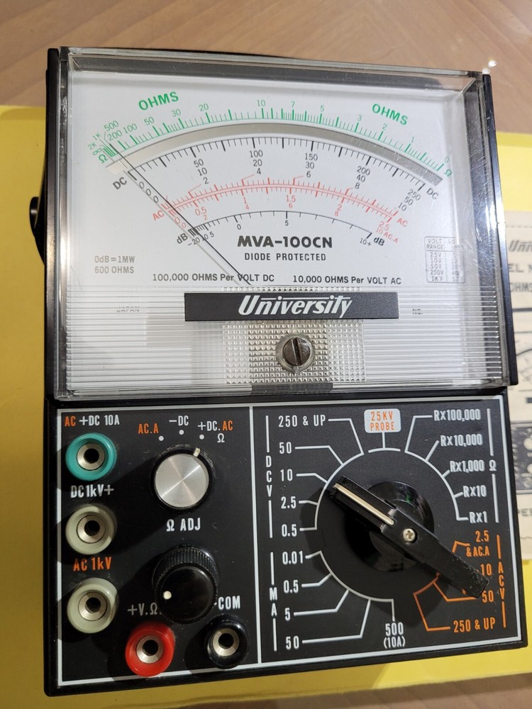 University MVA-100CN Meter